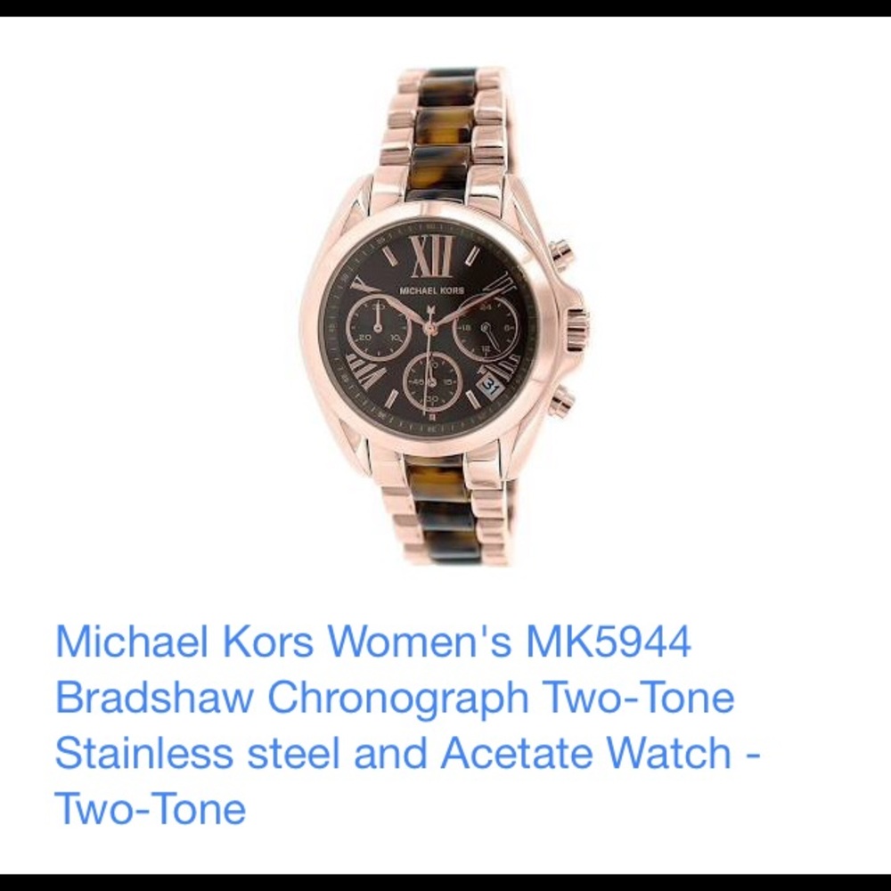 Michael Kors Rose Gold Boyfriend Watch - Picture 6 of 6